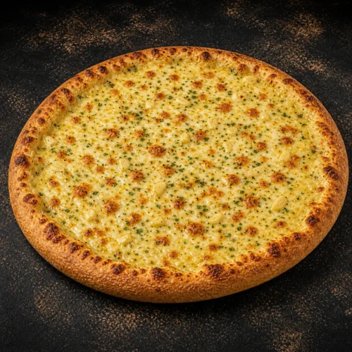 Garlic Supreme Pizza — Garlic Base & Cheese