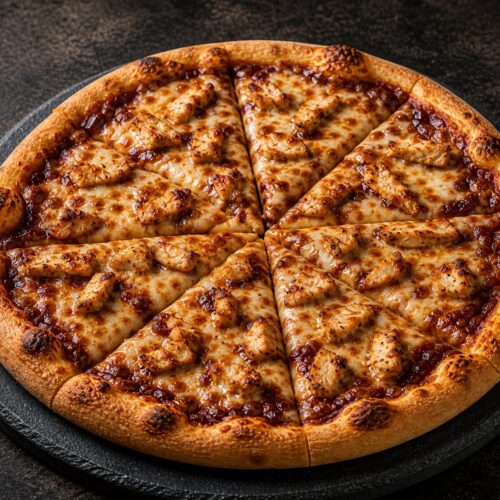 BBQ Chicken Pizza — Smoky BBQ Base & Chicken