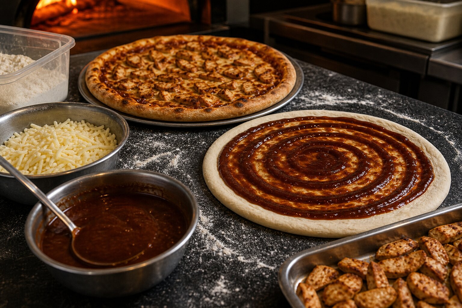 BBQ Chicken Pizza — Smoky BBQ Base & Chicken - Image 4