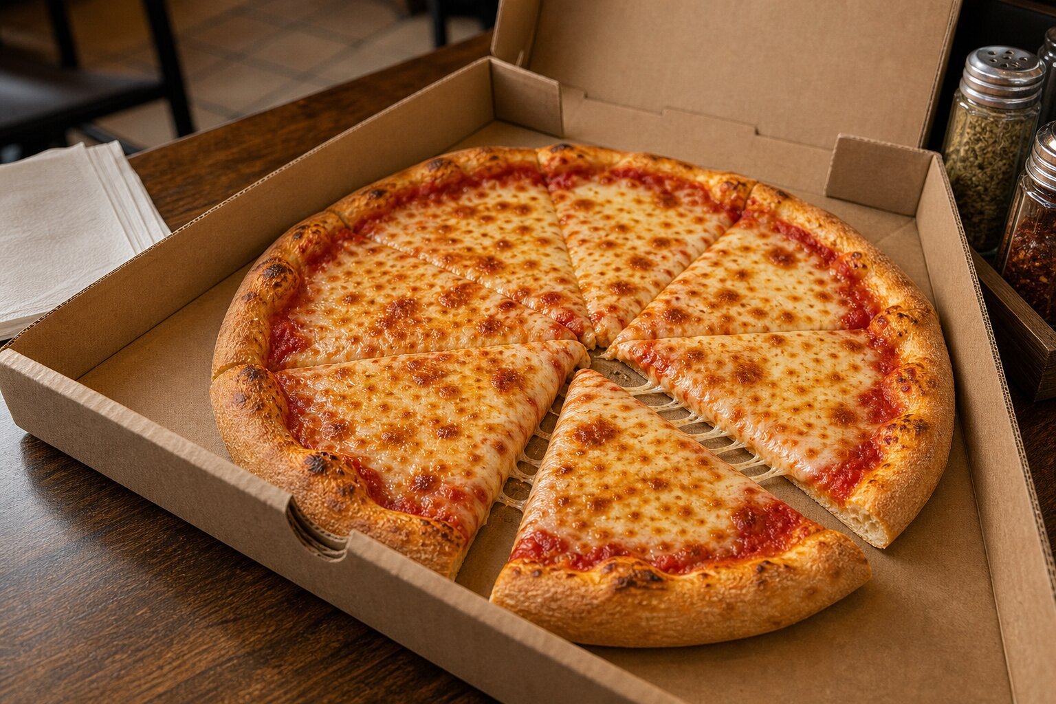 Margherita Pizza — Cheese & Tomato - Image 5