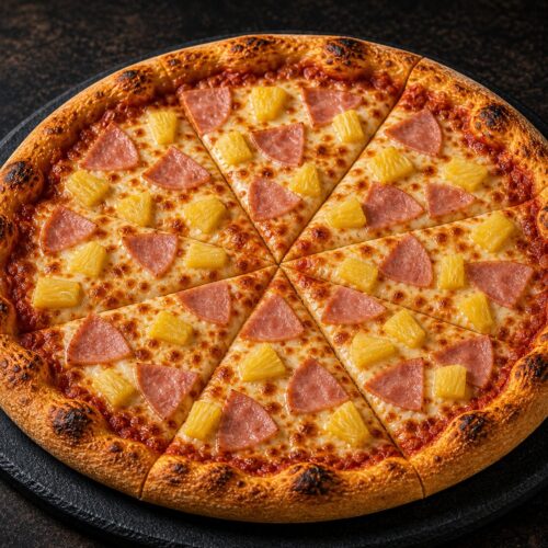 Hawaiian Pizza — Turkey Ham & Pineapple