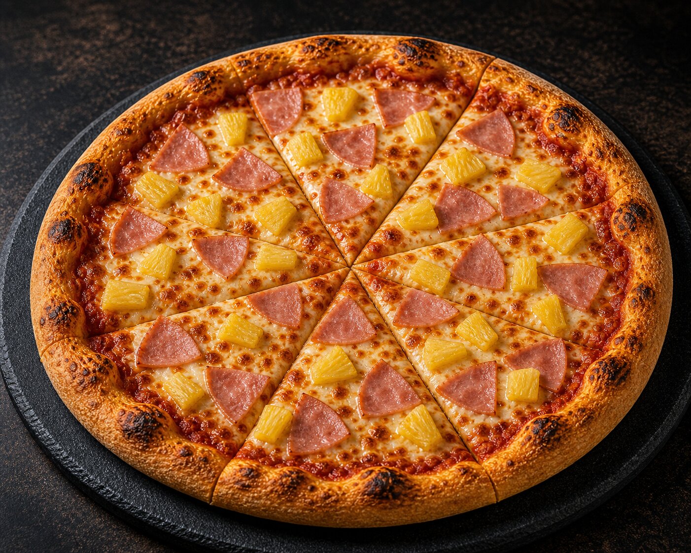 Hawaiian Pizza — Turkey Ham & Pineapple