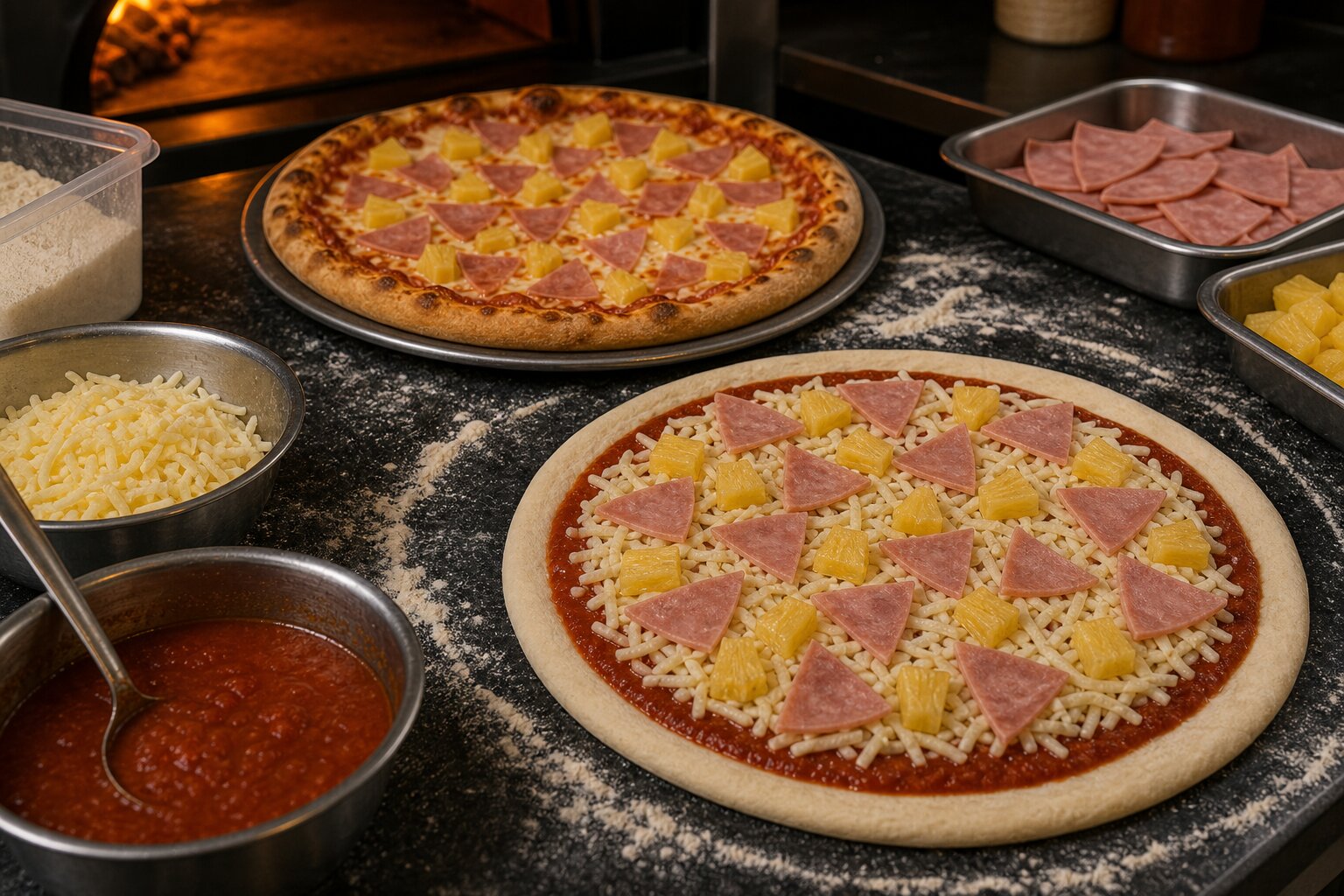 Hawaiian Pizza — Turkey Ham & Pineapple - Image 4