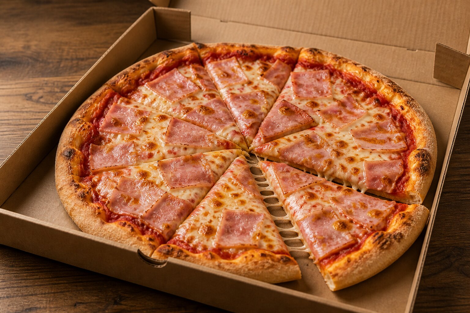 Romano Pizza — Turkey Ham Pizza - Image 5