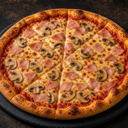 Salerno Pizza — Ham & Mushroom