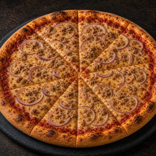 Tuna Special Pizza — Tuna & Red Onion