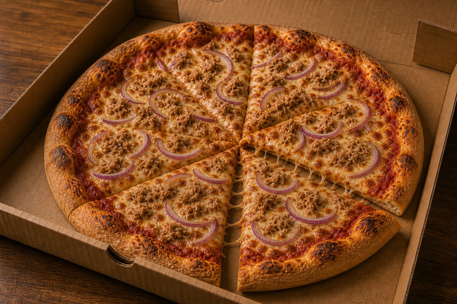 Tuna Special Pizza — Tuna & Red Onion - Image 5
