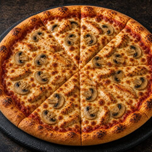Rospella Pizza — Chicken & Mushroom