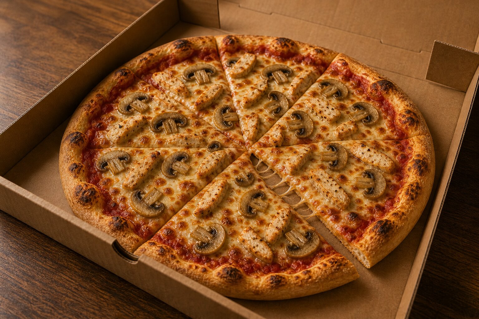 Rospella Pizza — Chicken & Mushroom - Image 5