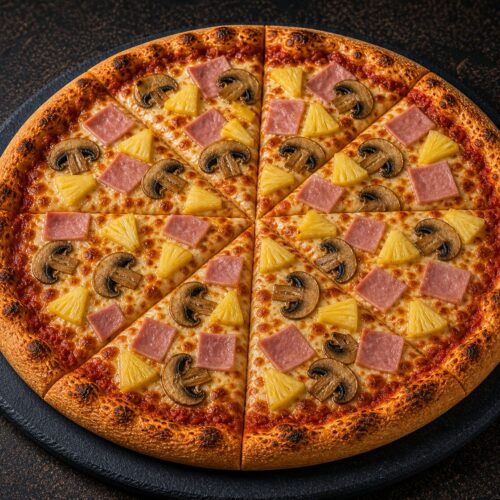 Tropicano Pizza — Chicken, Pineapple & Sweetcorn
