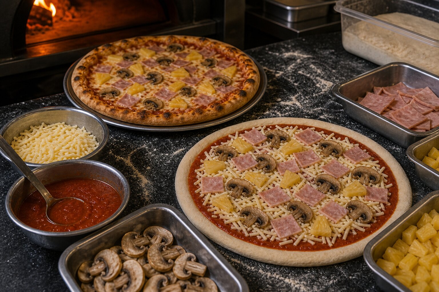 Tropicano Pizza — Chicken, Pineapple & Sweetcorn - Image 4